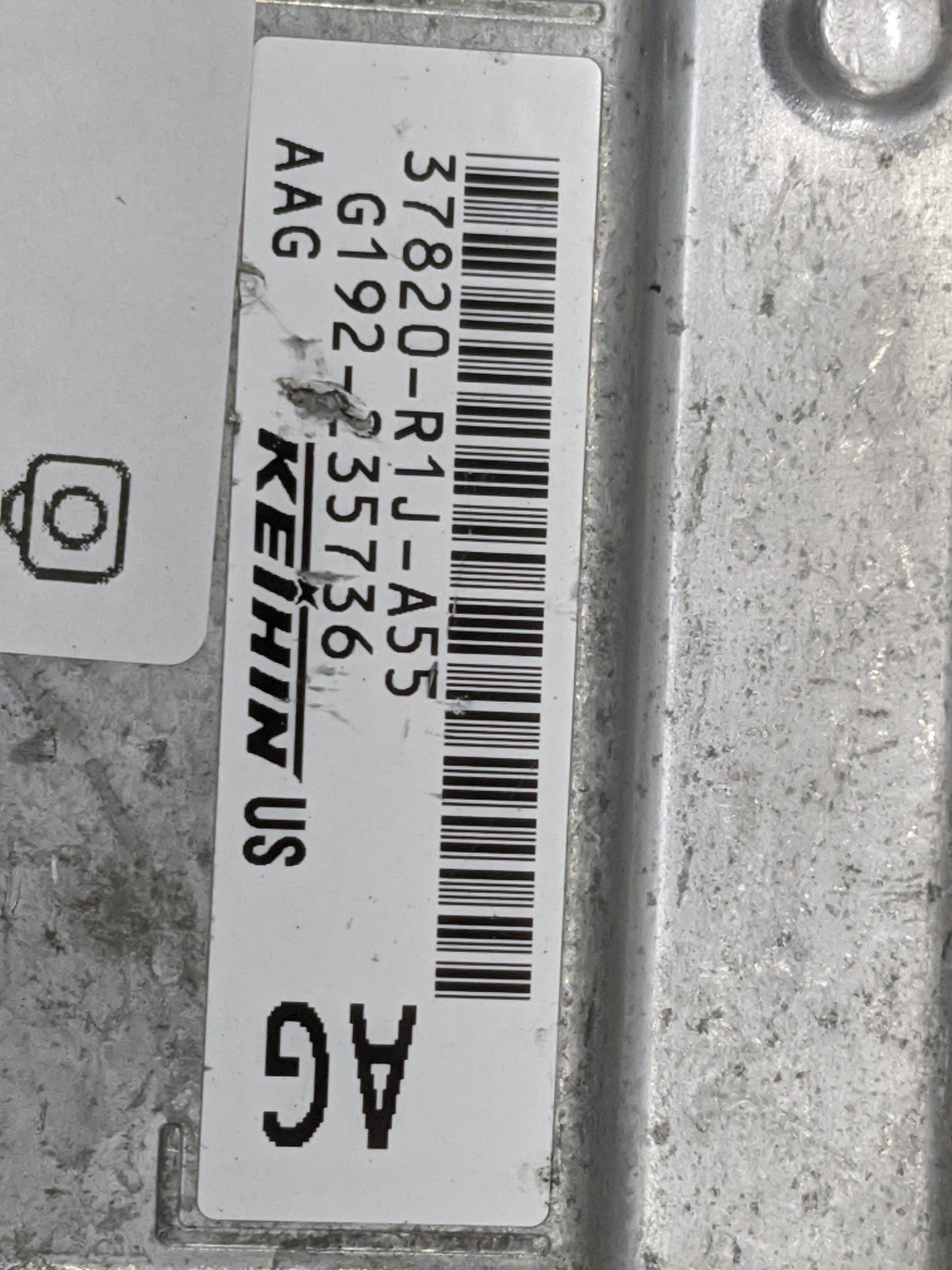 2014-2015 Honda Civic PCM Engine Control Computer ECU ECM PCU OEM P/N:37820-R1J-A55 Fits Fits 2014 2015 OEM Used Auto Parts 