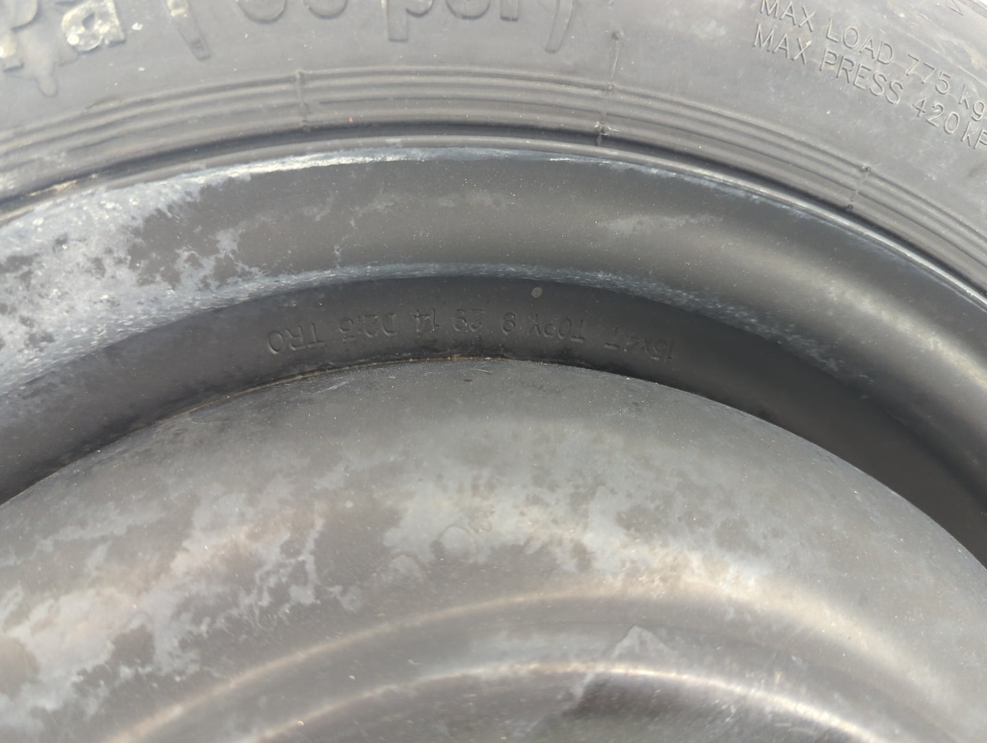 2012-2015 Honda Civic Spare Donut Tire Wheel Rim Oem 1486979 - Oemusedautoparts1.com