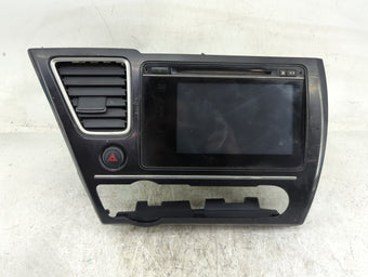 compare product 2014-2015 Honda Civic Radio AM FM Cd Player Receiver Replacement P/N:39100-TR6-A52 NR-241UH, UJHNR241NR243 Fits Fits 2014 2015 OEM Used Auto Parts