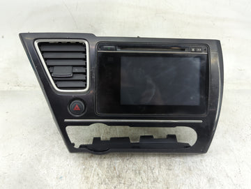 2014-2015 Honda Civic Radio AM FM Cd Player Receiver Replacement P/N:39100-TR6-A52 NR-241UH, UJHNR241NR243 Fits Fits 2014 20