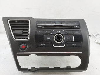 compare product 2013-2015 Honda Civic Radio AM FM Cd Player Receiver Replacement P/N:39100-TR3-A314-M1 MF643AG Fits Fits 2013 2014 2015 OEM Used Auto Parts
