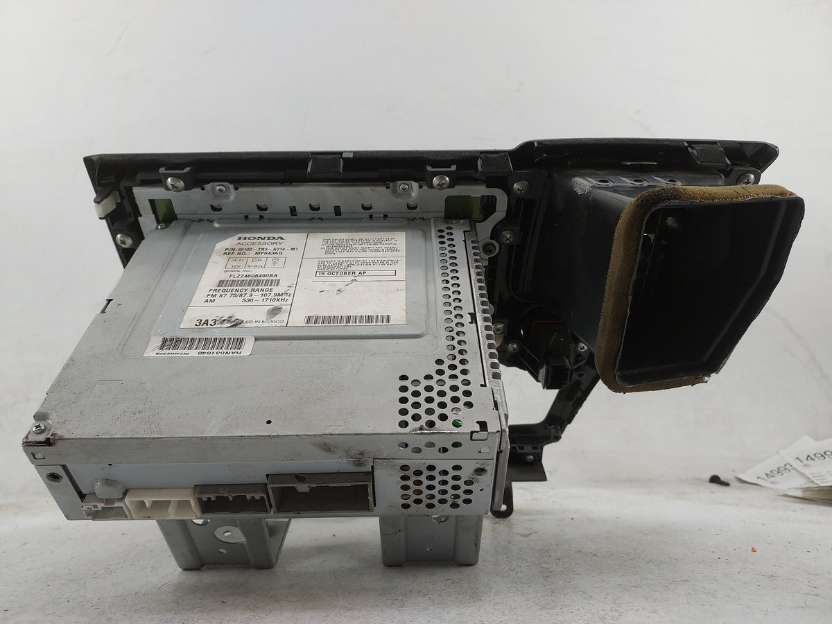 2013-2015 Honda Civic Radio AM FM Cd Player Receiver Replacement P/N:39100-TR3-A314-M1 MF643AG Fits Fits 2013 2014 2015 OEM 