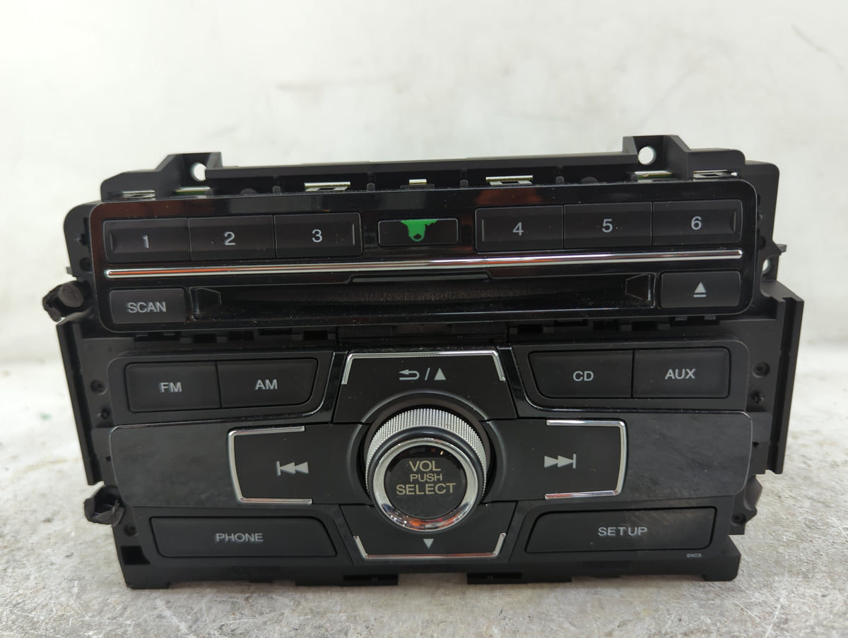 2013-2015 Honda Civic Radio AM FM Cd Player Receiver Replacement P/N:39100-TR3-A314-M1 MF643AG Fits Fits 2013 2014 2015 OEM 