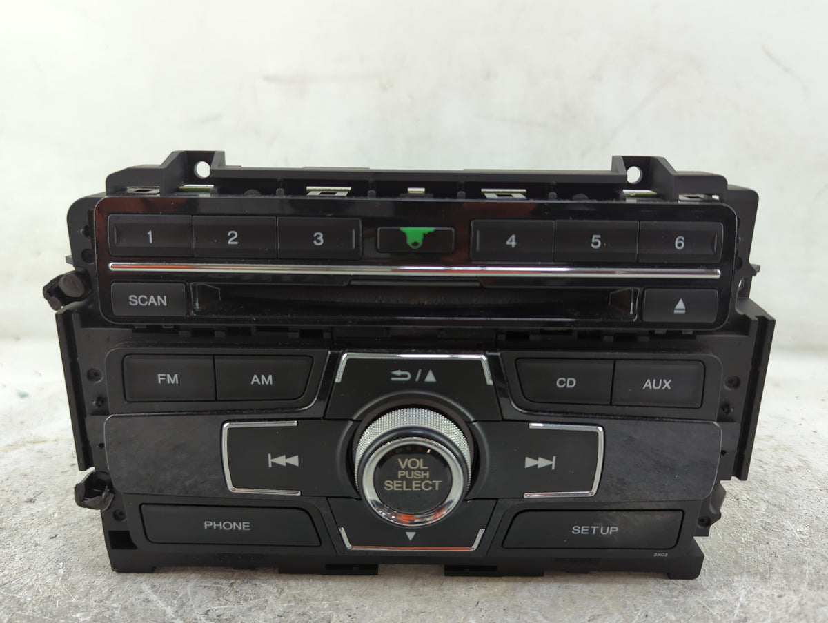2013-2015 Honda Civic Radio AM FM Cd Player Receiver Replacement P/N:39100-TR3-A314-M1 MF643AG Fits Fits 2013 2014 2015 OEM 