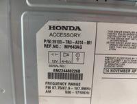 2013-2015 Honda Civic Radio AM FM Cd Player Receiver Replacement P/N:39100-TR3-A314-M1 MF643AG Fits Fits 2013 2014 2015 OEM 