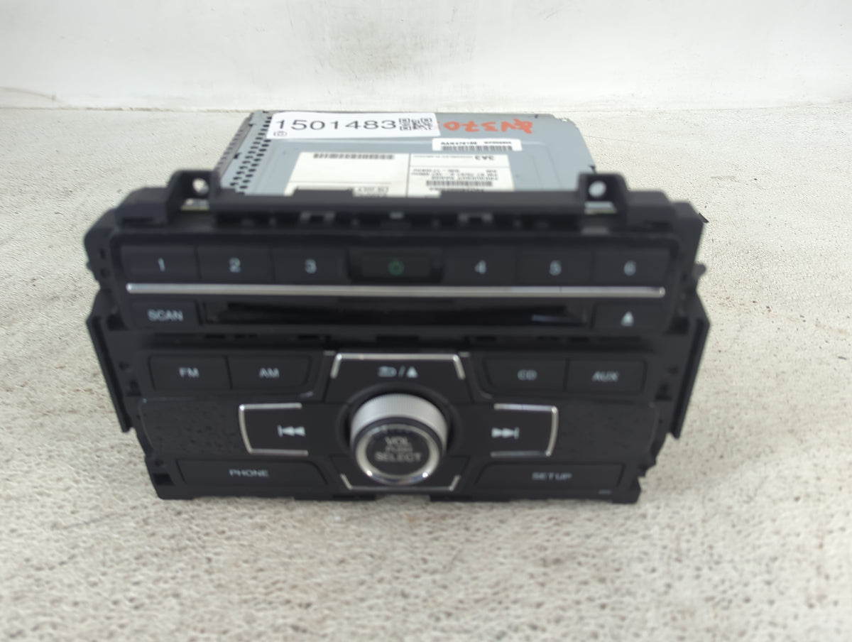 2013-2015 Honda Civic Radio AM FM Cd Player Receiver Replacement P/N:39100-TR3-A314-M1 MF643AG Fits Fits 2013 2014 2015 OEM 
