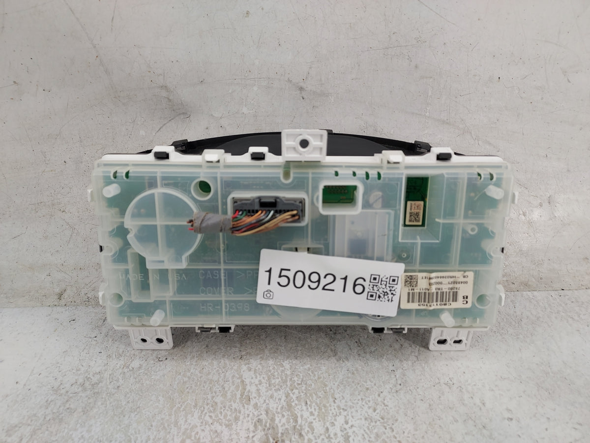 2014-2015 Honda Civic Instrument Cluster Speedometer Gauges P/N:78200-TR3-A011-M1 HR0398400M1ET Miles: Fits Fits 2014 2015 O