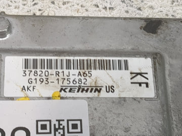 2014-2015 Honda Civic PCM Engine Control Computer ECU ECM PCU OEM P/N:37820-R1J-A65 G193-175682 Fits 2014 2015 OEM Used Auto Parts