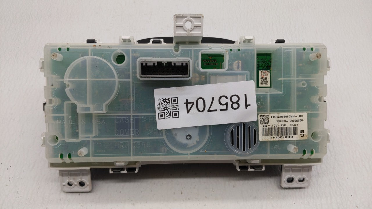 2014-2015 Honda Civic Instrument Cluster Speedometer Gauges P/N:78200-TR3-A011-M1 78200-TR3-A212-M1 Fits Fits 2014 2015 OEM 