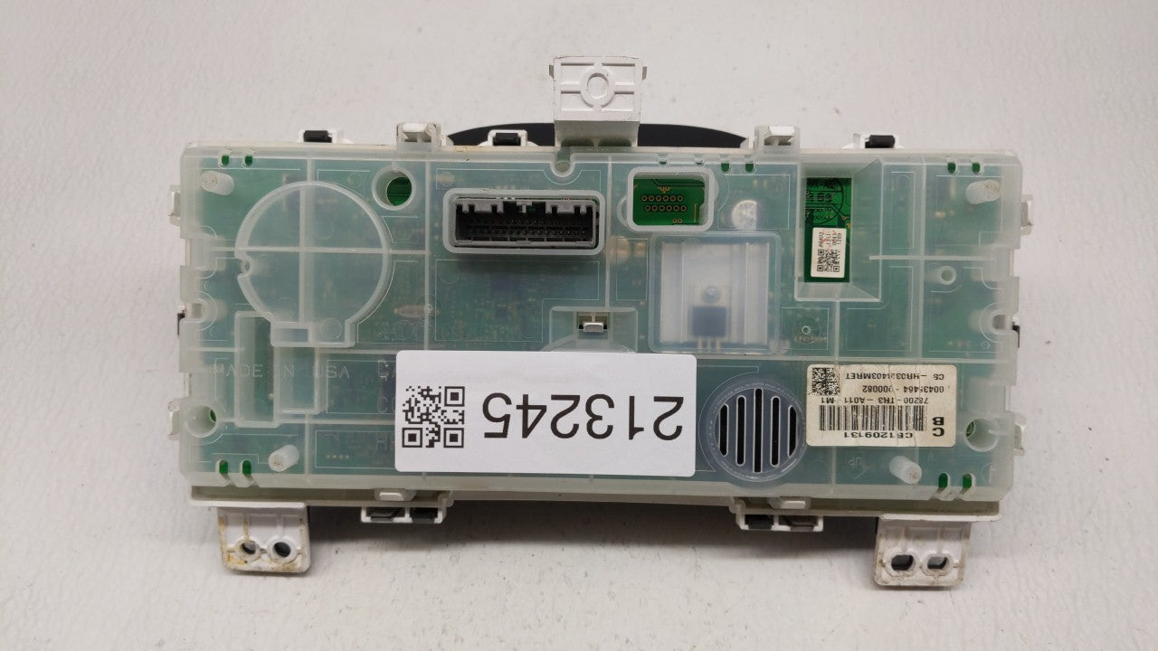 2014-2015 Honda Civic Instrument Cluster Speedometer Gauges P/N:78200-TR3-A011-M1 78200-TR3-A212-M1 Fits Fits 2014 2015 OEM 