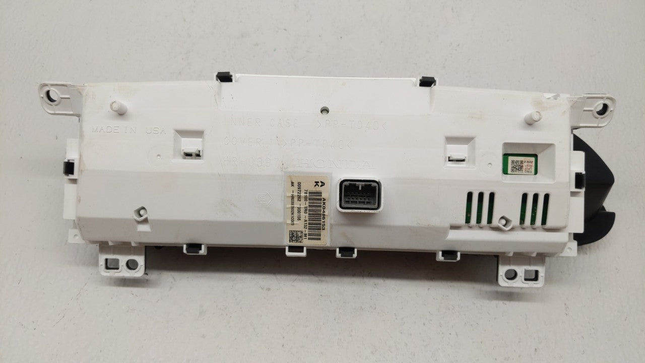 2012-2015 Honda Civic Instrument Cluster Speedometer Gauges P/N:78260-TR0-A132-M1 78200-TR3-A212-M1 Fits Fits 2012 2013 2014