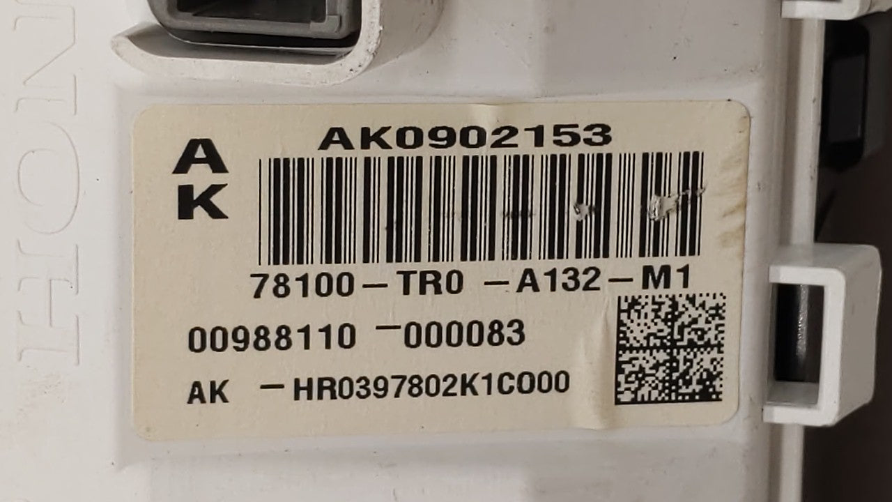 2012-2015 Honda Civic Instrument Cluster Speedometer Gauges P/N:78260-TR0-A132-M1 78200-TR3-A212-M1 Fits Fits 2012 2013 2014
