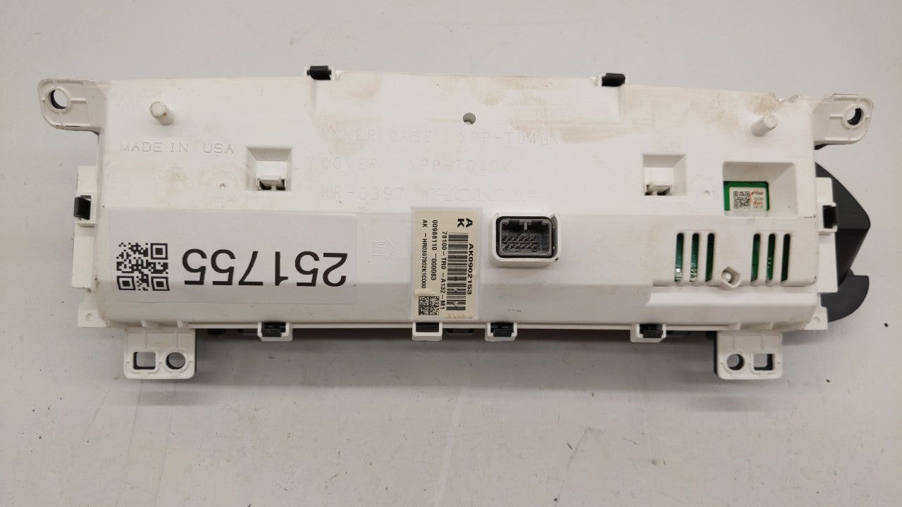 2012-2015 Honda Civic Instrument Cluster Speedometer Gauges P/N:78260-TR0-A132-M1 78200-TR3-A212-M1 Fits Fits 2012 2013 2014