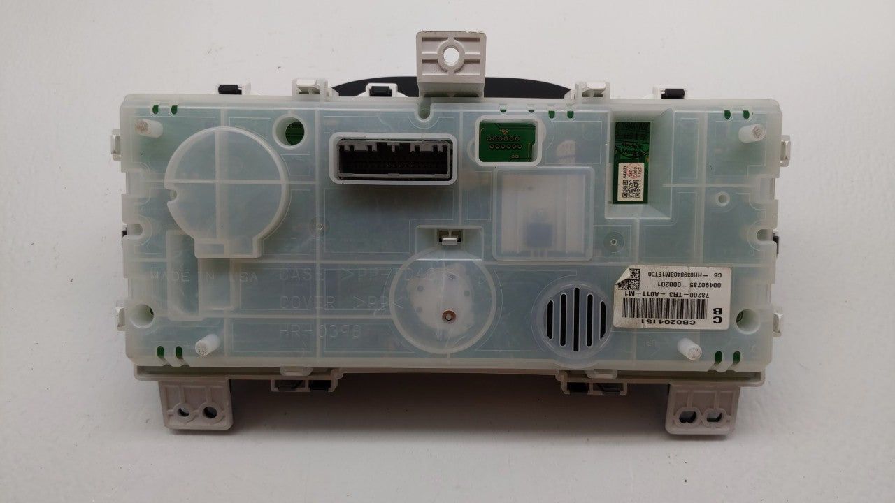 2014-2015 Honda Civic Instrument Cluster Speedometer Gauges P/N:78200-TR3-A011-M1 78200-TR3-A212-M1 Fits Fits 2014 2015 OEM 