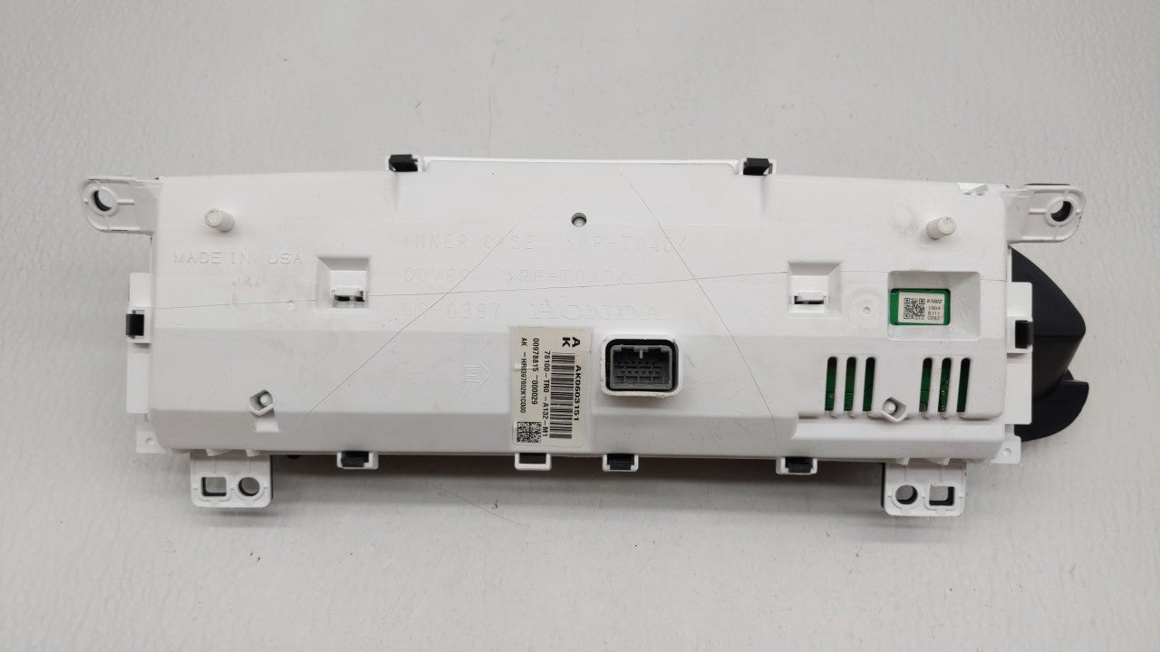 2012-2015 Honda Civic Instrument Cluster Speedometer Gauges P/N:78260-TR0-A132-M1 78200-TR3-A212-M1 Fits Fits 2012 2013 2014