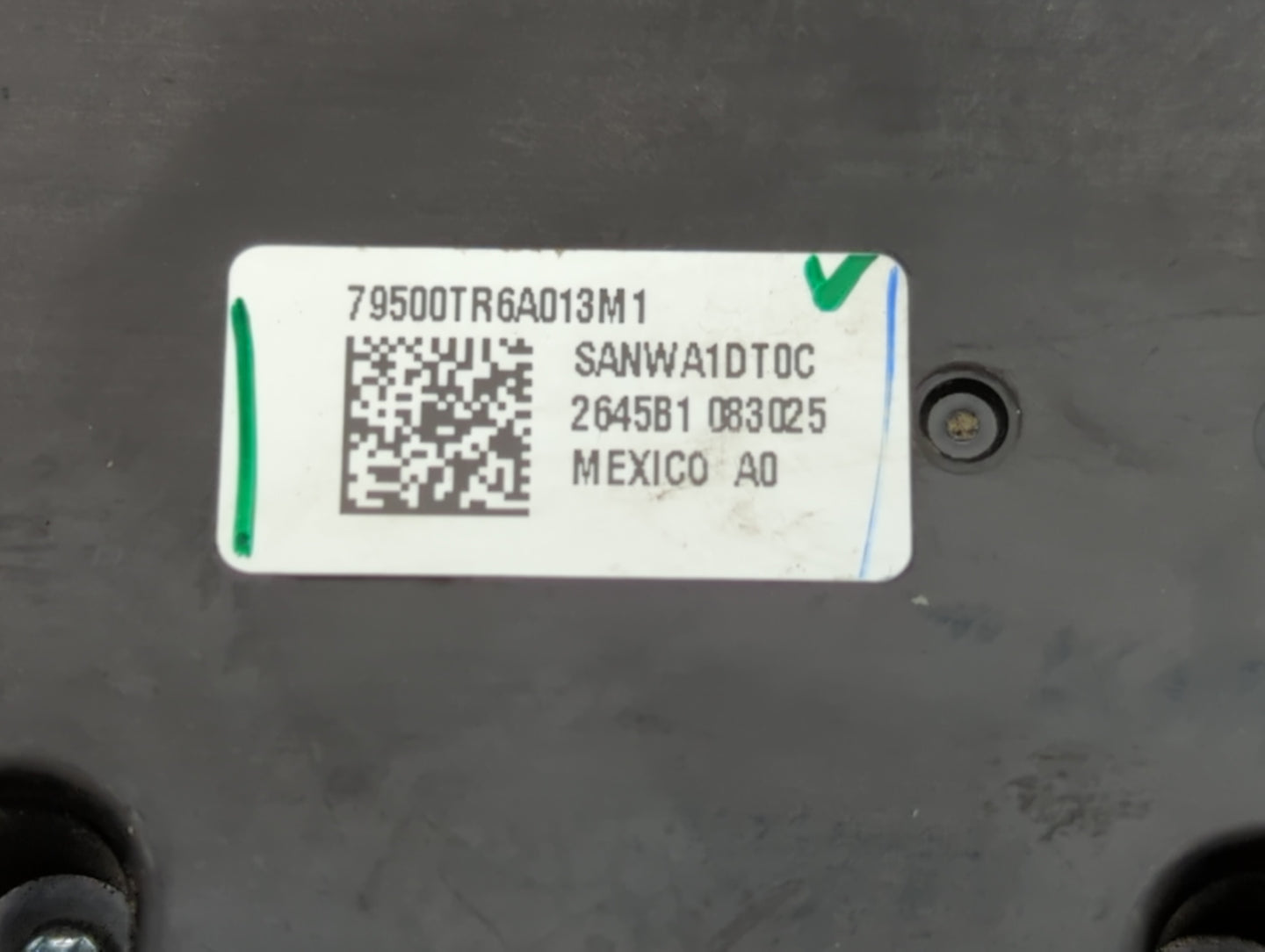 2013-2015 Honda Civic Climate Control Module Temperature AC/Heater Replacement P/N:79500TR6A013M1 Fits Fits 2013 2014 2015 O