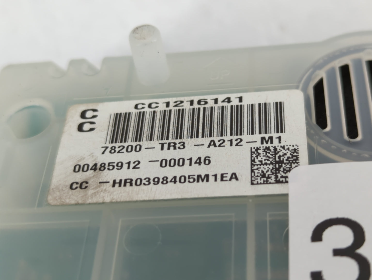 2014-2015 Honda Civic Instrument Cluster Speedometer Gauges P/N:78200-TR3-A211-M1 78200-TR3-A212-M1 Fits Fits 2014 2015 OEM 