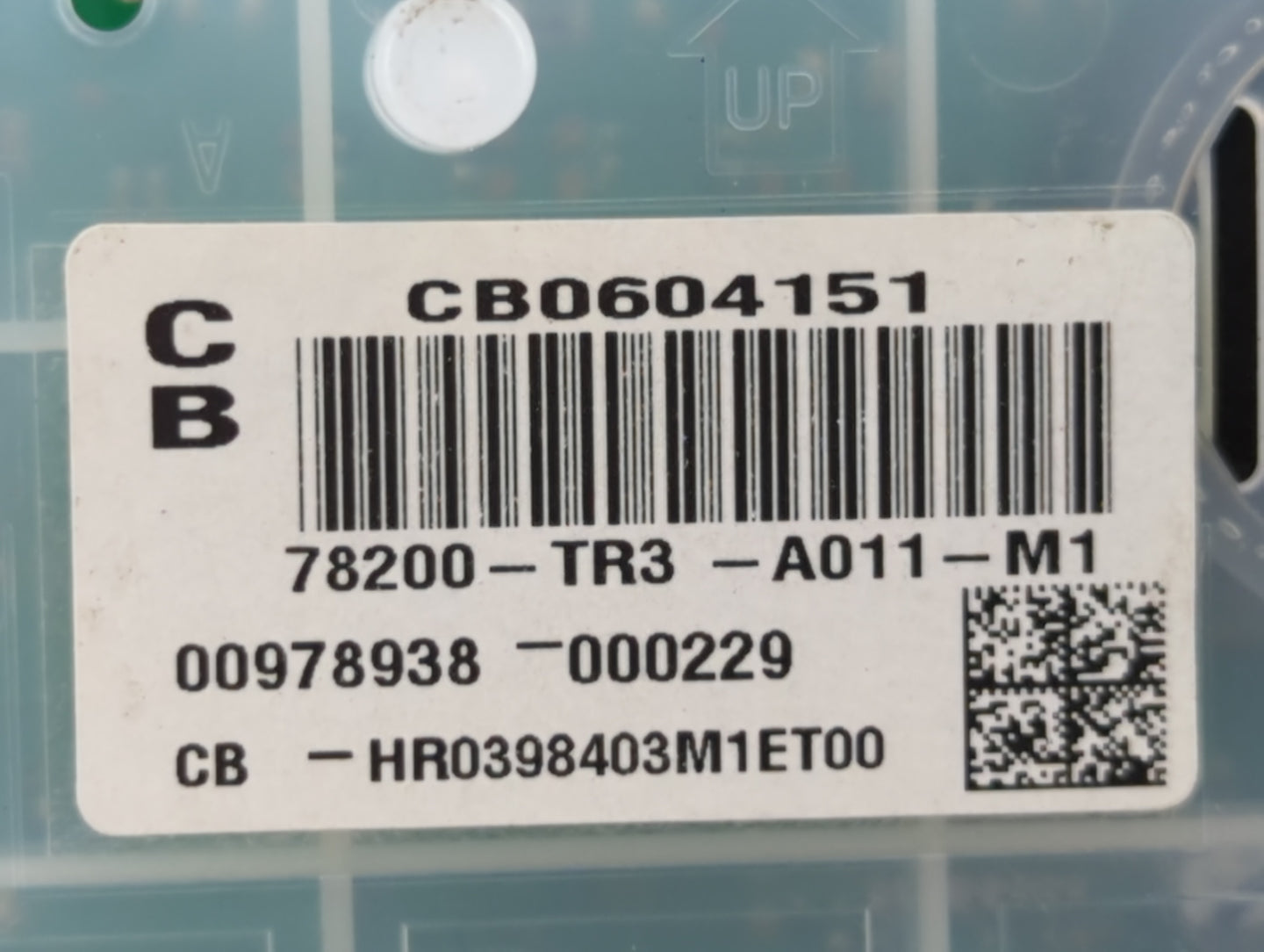 2014-2015 Honda Civic Instrument Cluster Speedometer Gauges P/N:78200-TR3-A411-M1 78200-TR3-A011-M1 Fits Fits 2014 2015 OEM 