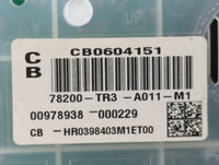 2014-2015 Honda Civic Instrument Cluster Speedometer Gauges P/N:78200-TR3-A411-M1 78200-TR3-A011-M1 Fits Fits 2014 2015 OEM 
