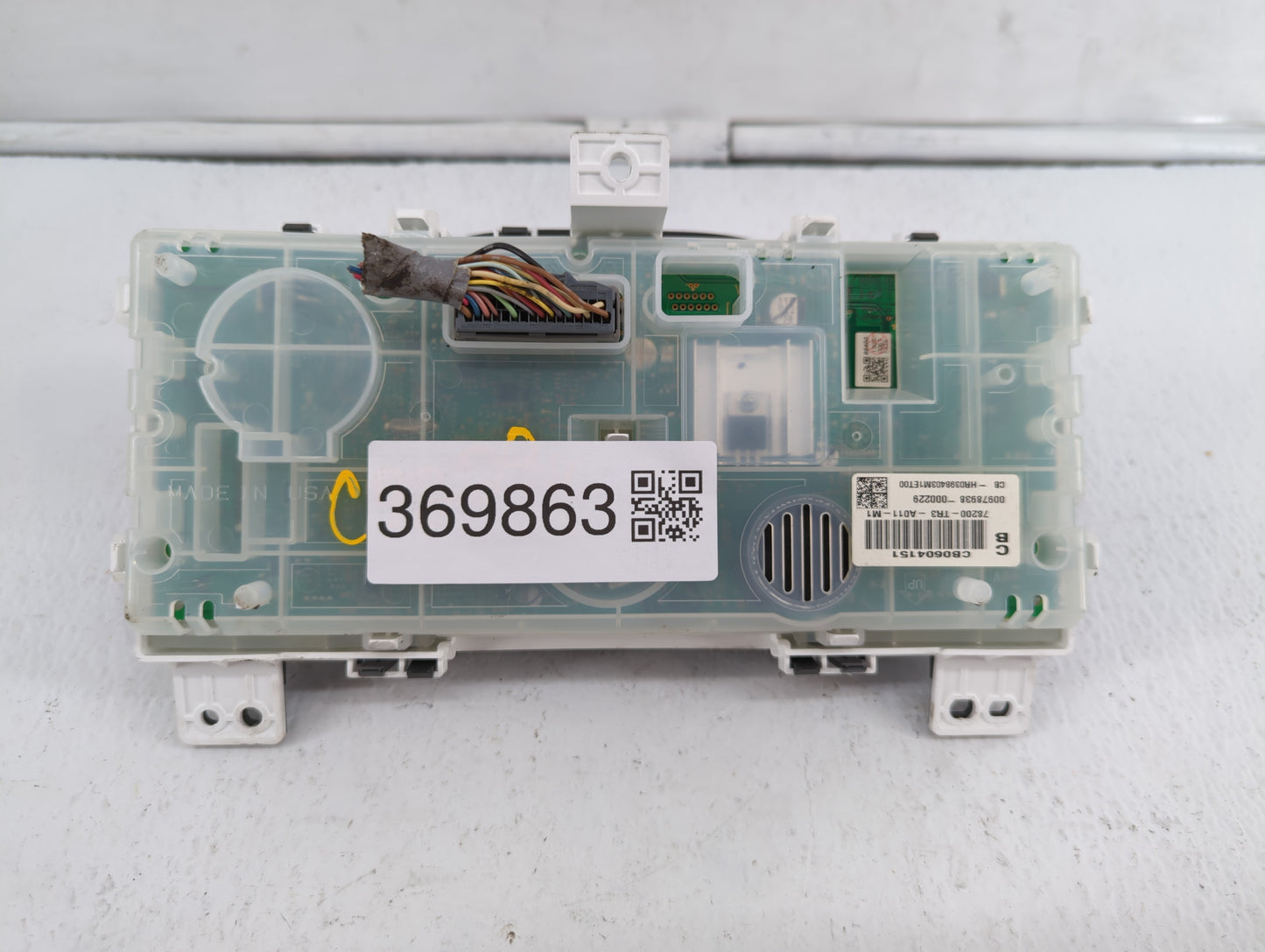 2014-2015 Honda Civic Instrument Cluster Speedometer Gauges P/N:78200-TR3-A411-M1 78200-TR3-A011-M1 Fits Fits 2014 2015 OEM 