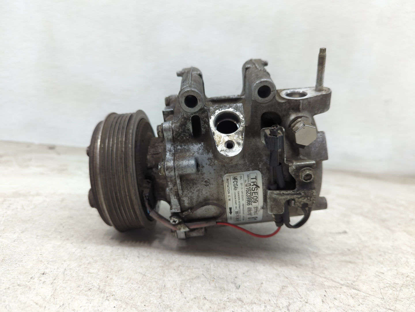 2012-2015 Honda Civic Air Conditioning A/c Ac Compressor Oem - Oemusedautoparts1.com