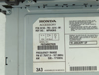 2013-2015 Honda Civic Radio AM FM Cd Player Receiver Replacement P/N:78260-TR0-A130-M1 39100-TR3-A314-M1 Fits Fits 2013 2014