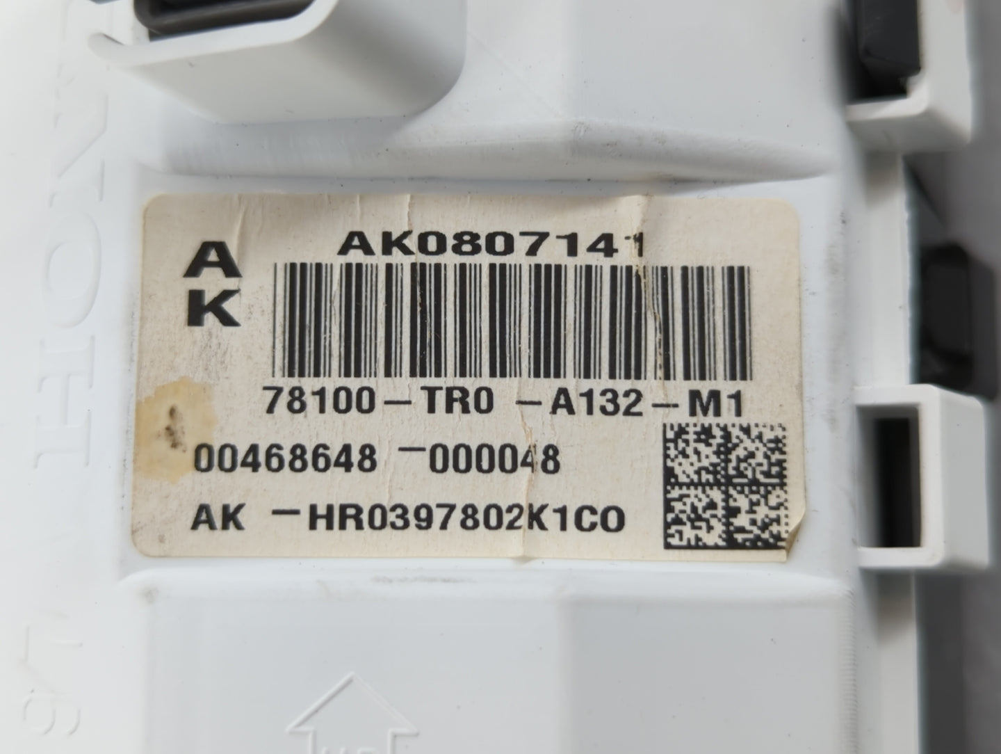 2012-2015 Honda Civic Instrument Cluster Speedometer Gauges P/N:78200-TR0-A413-M1 78100-TR0-A110-M1 Fits Fits 2012 2013 2014