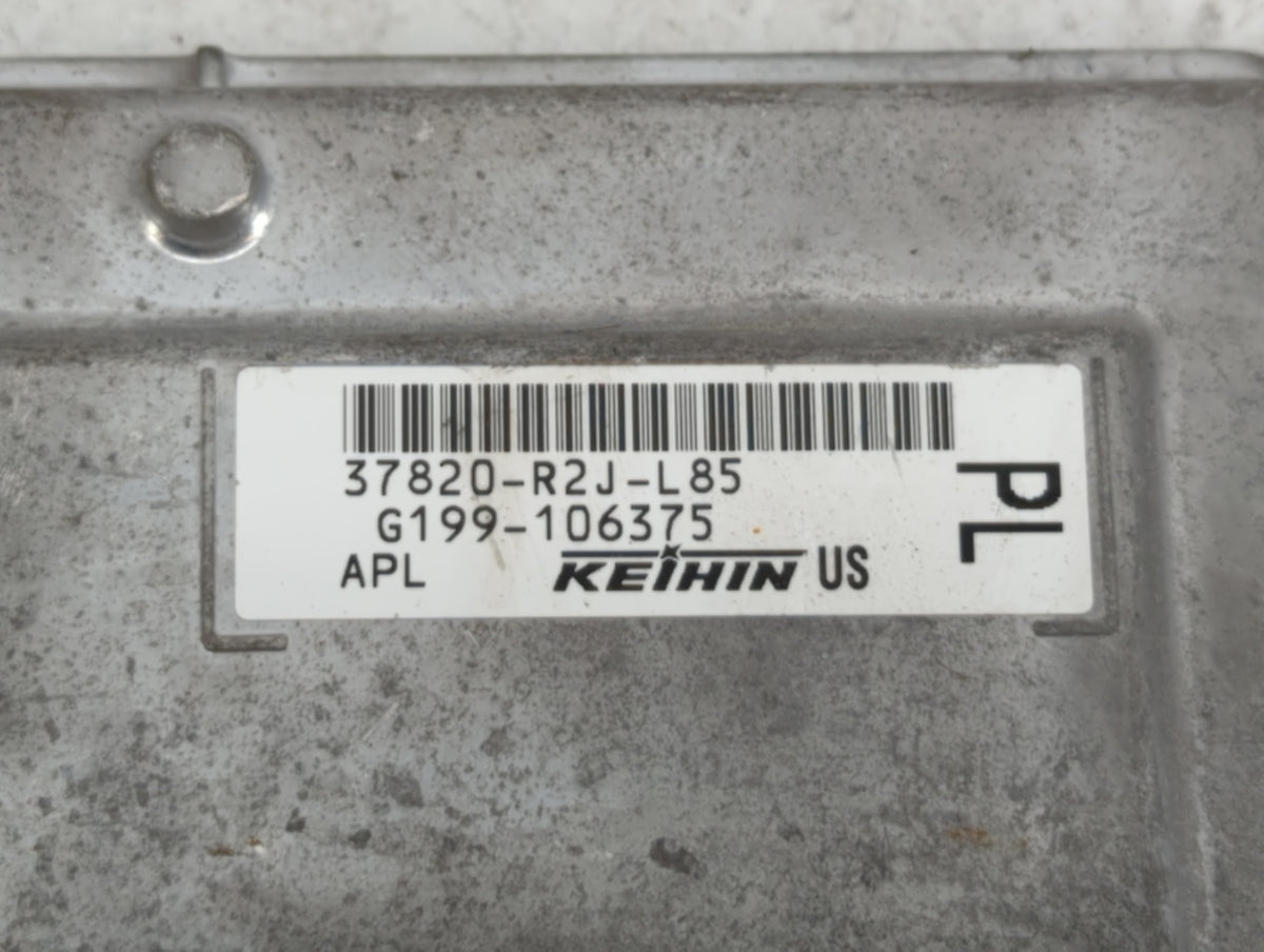 2014-2015 Honda Civic PCM Engine Control Computer ECU ECM PCU OEM P/N:37820-R1J-A84 Fits 2014 2015 OEM Used Auto Parts - Oem
