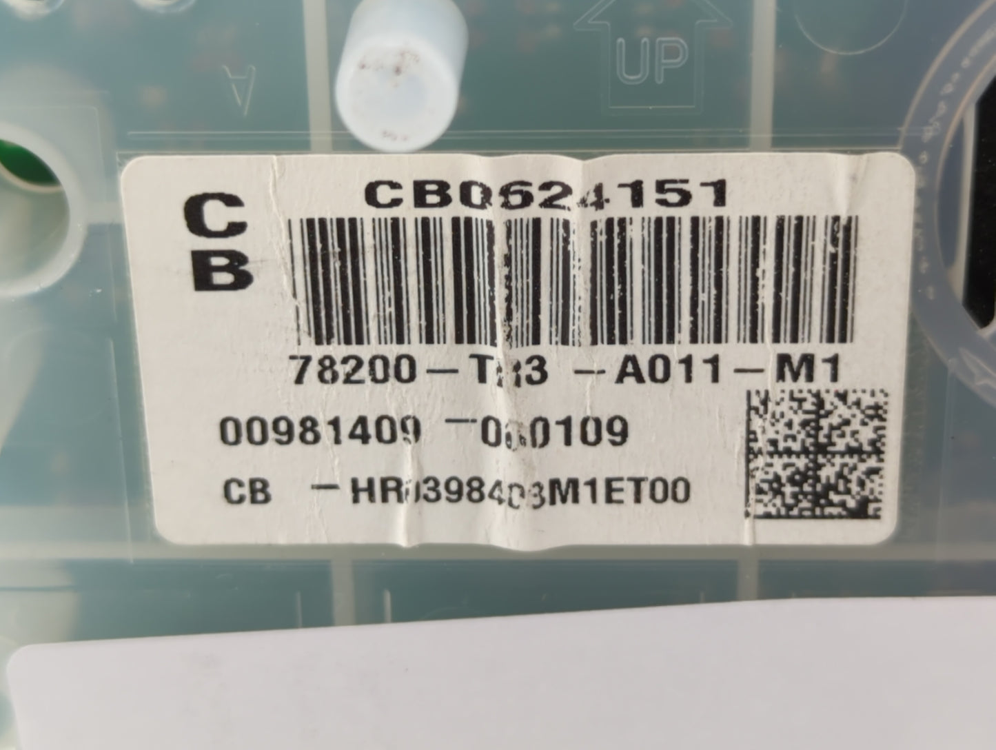 2014-2015 Honda Civic Instrument Cluster Speedometer Gauges P/N:78200-TR3-A011-M1 78200-TR3-A411-M1 Fits Fits 2014 2015 OEM 