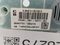 2014-2015 Honda Civic Instrument Cluster Speedometer Gauges P/N:78200-TR3-A011-M1 78200-TR3-A411-M1 Fits Fits 2014 2015 OEM 