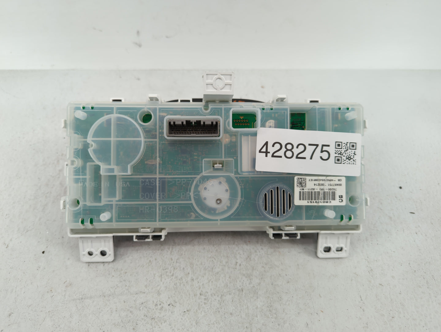 2014-2015 Honda Civic Instrument Cluster Speedometer Gauges P/N:78200-TR3-A011-M1 78200-TR3-A411-M1 Fits Fits 2014 2015 OEM 