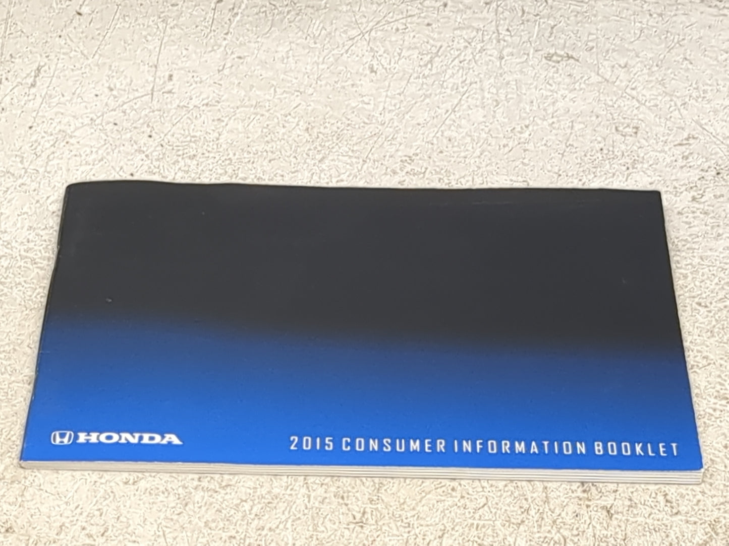 2015 Honda Civic Owners Manual Book Guide P/N:00X31-TR3-G000 31TR3G00 OEM Used Auto Parts - Oemusedautoparts1.com
