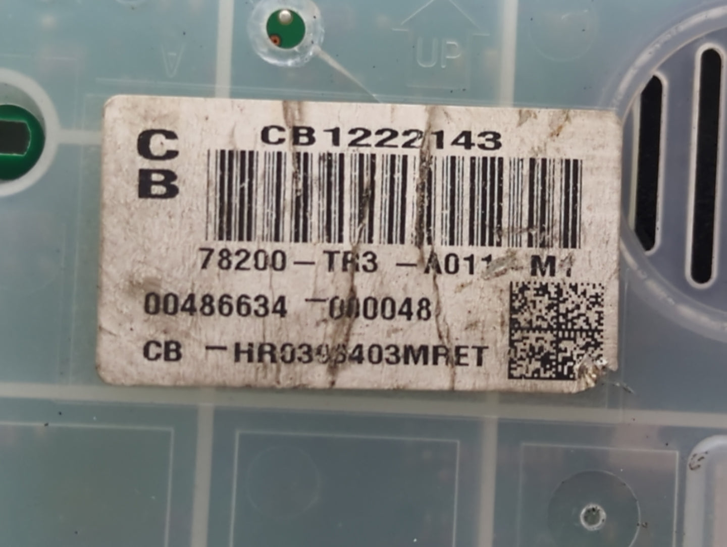 2014-2015 Honda Civic Instrument Cluster Speedometer Gauges P/N:78200-TR3-A011-M1 78200-TR3-A411-M1 Fits Fits 2014 2015 OEM 