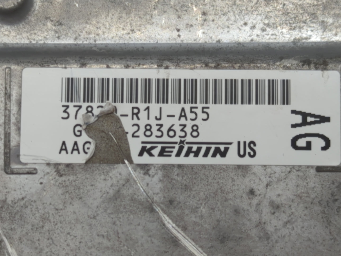 2014-2015 Honda Civic PCM Engine Control Computer ECU ECM PCU OEM P/N:37820-R1J-A55 37820-R2J-L54 Fits Fits 2014 2015 OEM Us