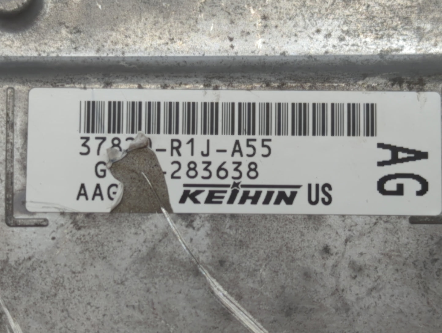2014-2015 Honda Civic PCM Engine Control Computer ECU ECM PCU OEM P/N:37820-R1J-A55 37820-R2J-L54 Fits Fits 2014 2015 OEM Us