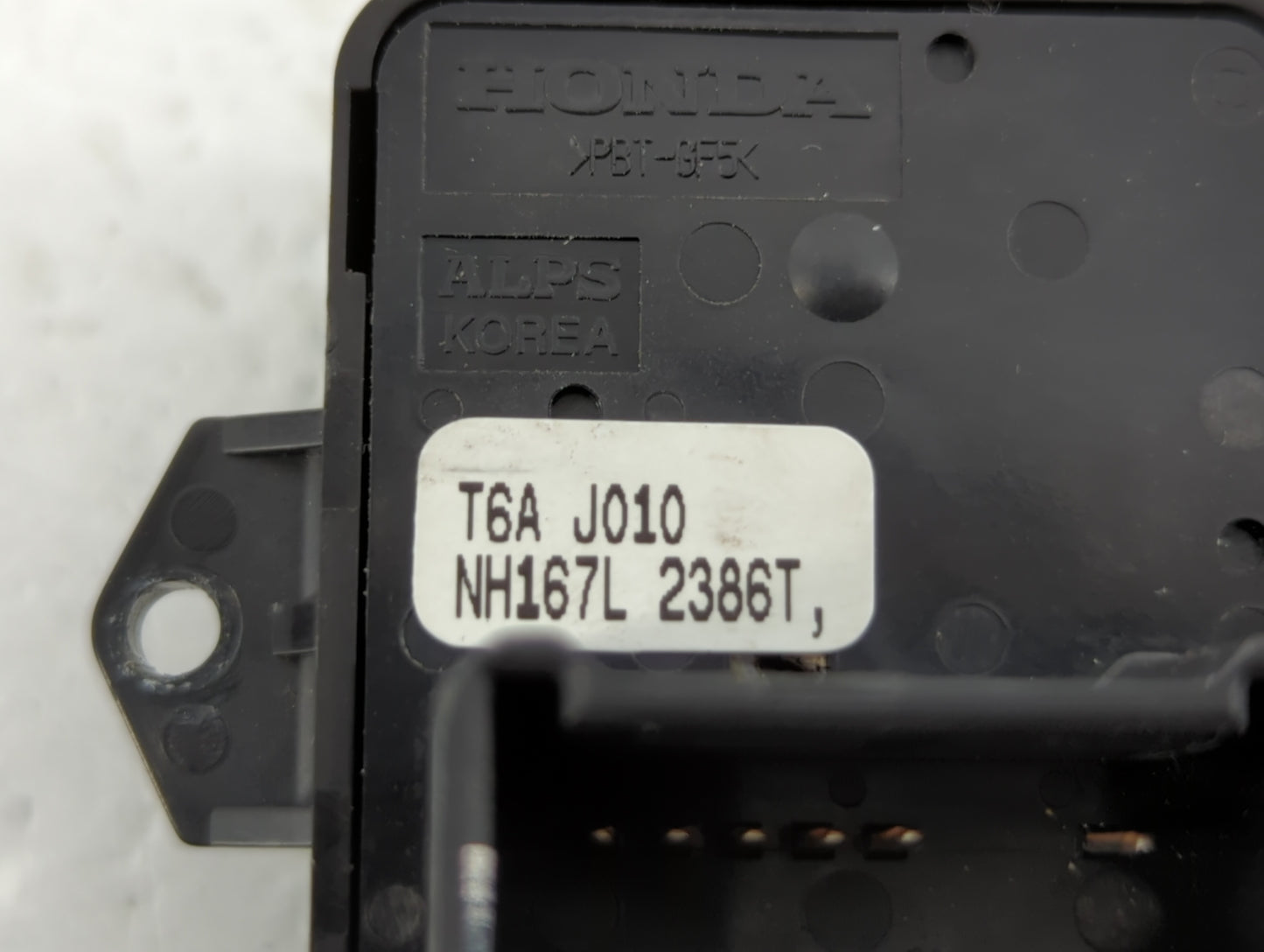 2013-2021 Honda Civic Master Power Window Switch Replacement Driver Side Left P/N:M57829 NH167L 2887T Fits OEM Used Auto Par