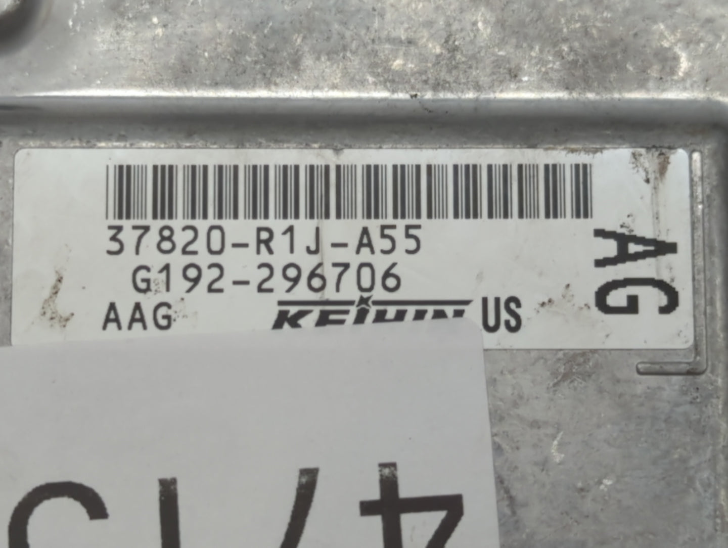 2014-2015 Honda Civic PCM Engine Control Computer ECU ECM PCU OEM P/N:37820-R1J-A55 37820-R1J-A54 Fits Fits 2014 2015 OEM Us