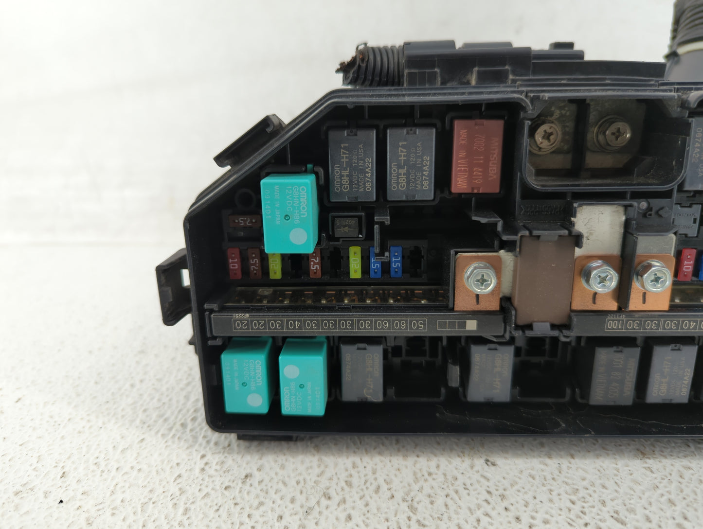 2012-2015 Honda Civic Fusebox Fuse Box Panel Relay Module P/N:072R1029T8 072R20YJF0, 140926 Fits Fits 2012 2013 2014 2015 OE