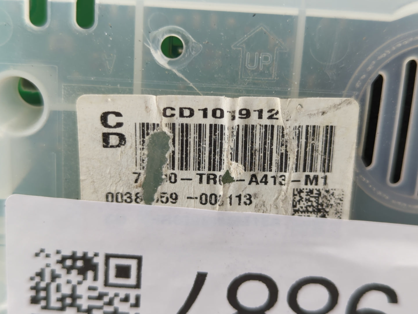 2014-2015 Honda Civic Instrument Cluster Speedometer Gauges P/N:78200-TR3-A011-M1 78200-TR3-A411-M1 Fits Fits 2014 2015 OEM 