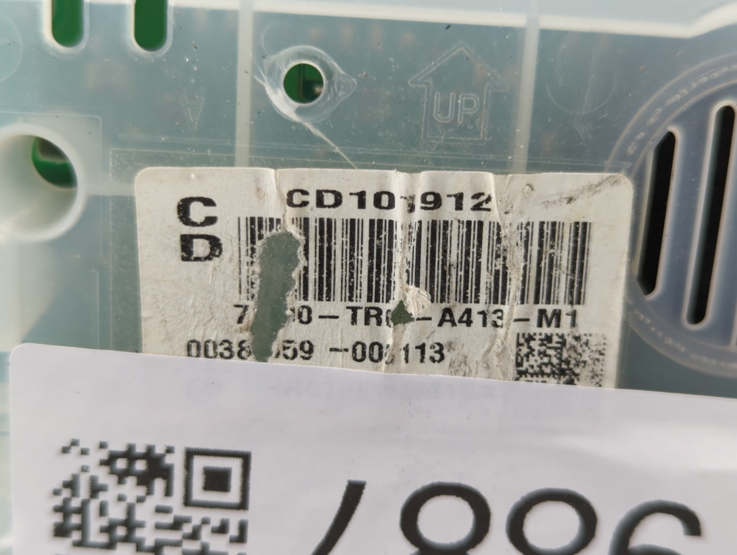 2014-2015 Honda Civic Instrument Cluster Speedometer Gauges P/N:78200-TR3-A011-M1 78200-TR3-A411-M1 Fits Fits 2014 2015 OEM 