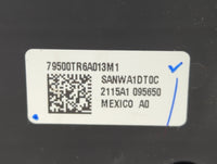 2013-2015 Honda Civic Climate Control Module Temperature AC/Heater Replacement P/N:79500TR6A013M1 Fits Fits 2013 2014 2015 O