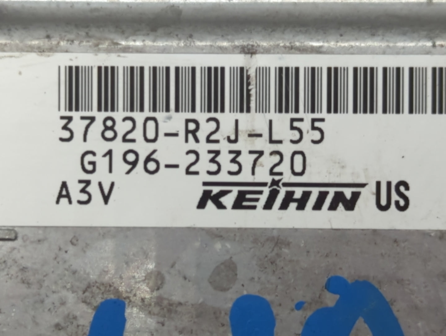 2014-2015 Honda Civic PCM Engine Control Computer ECU ECM PCU OEM P/N:37820-R2J-L55 Fits Fits 2014 2015 OEM Used Auto Parts 