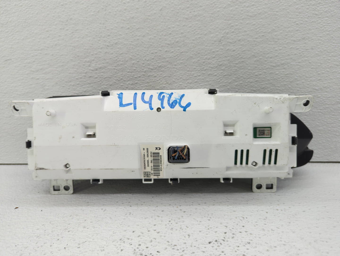 2012-2015 Honda Civic Instrument Cluster Speedometer Gauges P/N:78100-TR0-A132-M1 Fits Fits 2012 2013 2014 2015 OEM Used Aut