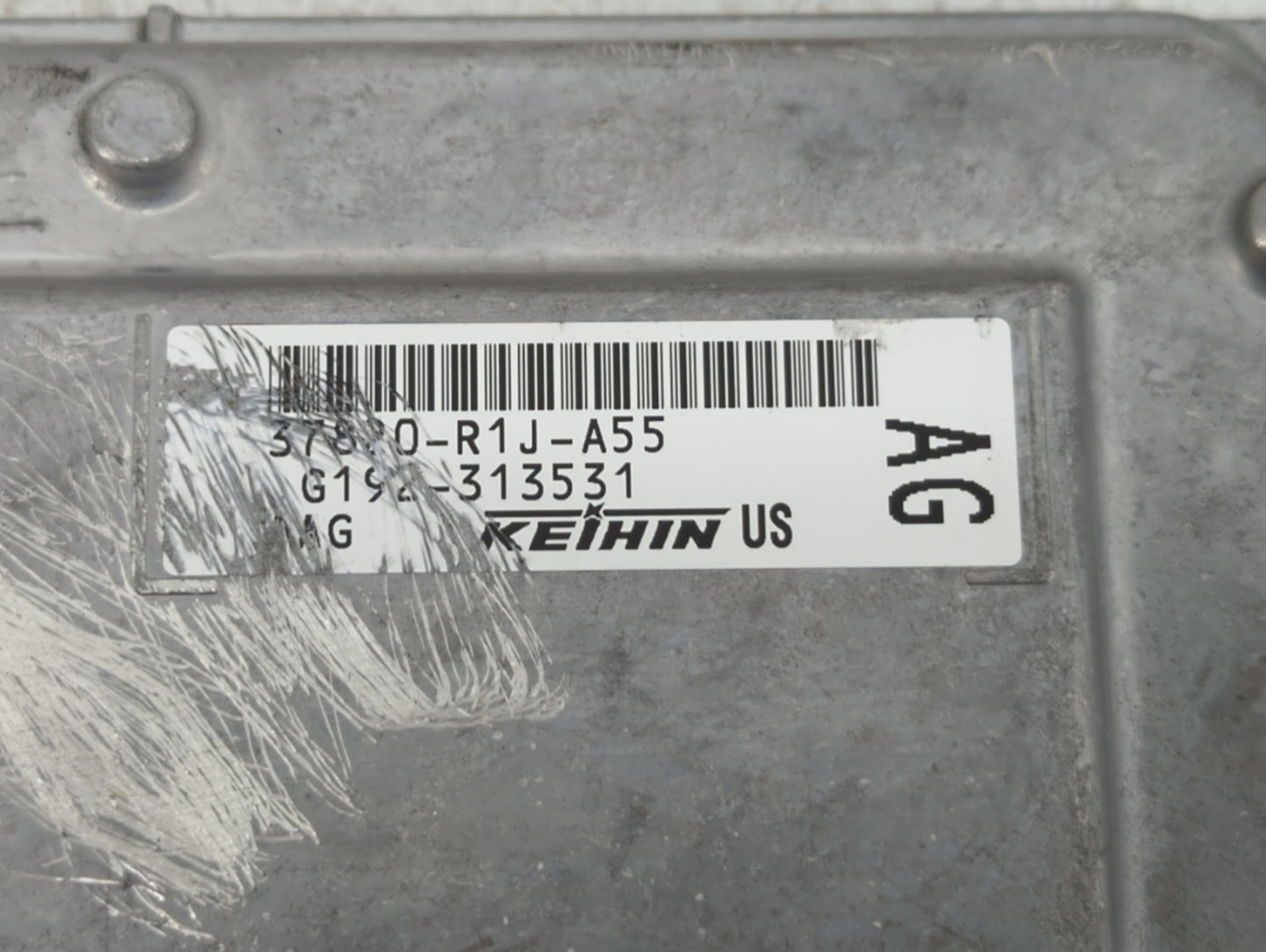 2014-2015 Honda Civic PCM Engine Control Computer ECU ECM PCU OEM P/N:37820-R1J-A55 Fits Fits 2014 2015 OEM Used Auto Parts 