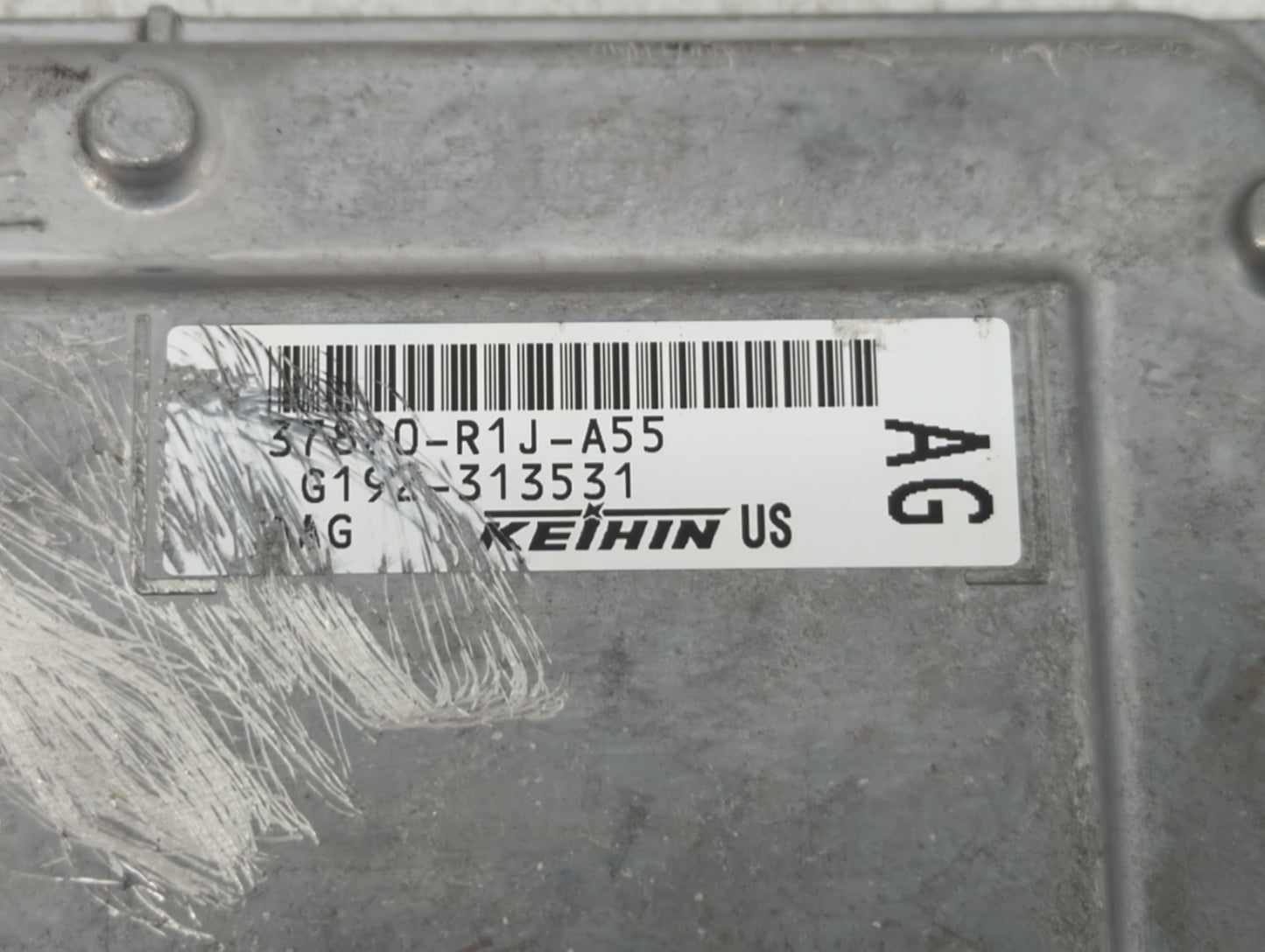 2014-2015 Honda Civic PCM Engine Control Computer ECU ECM PCU OEM P/N:37820-R1J-A55 Fits Fits 2014 2015 OEM Used Auto Parts 