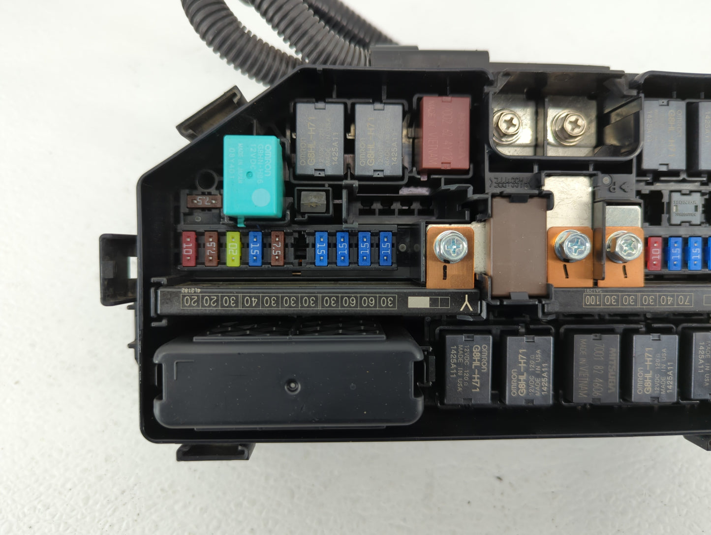 2012-2015 Honda Civic Fusebox Fuse Box Panel Relay Module P/N:TR0 A012 A0 Fits Fits 2012 2013 2014 2015 OEM Used Auto Parts 