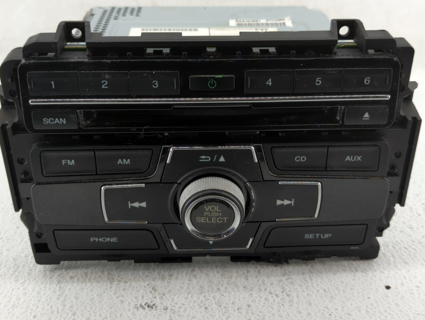 2014-2015 Honda Civic Am Fm Cd Player Radio Receiver - Oemusedautoparts1.com