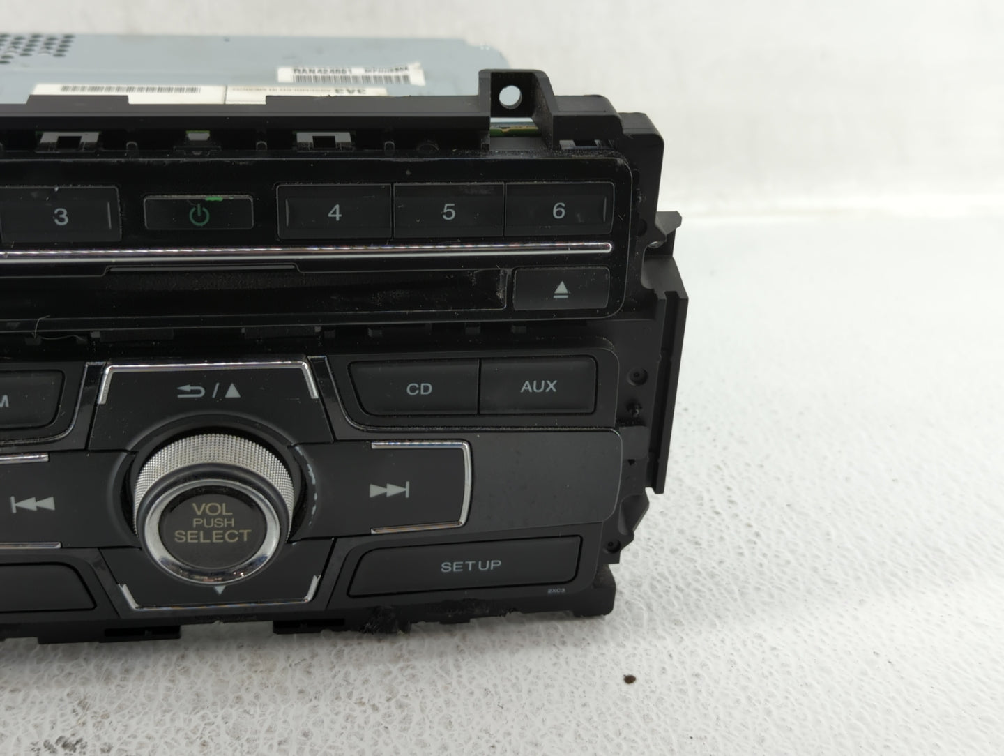 2014-2015 Honda Civic Am Fm Cd Player Radio Receiver - Oemusedautoparts1.com