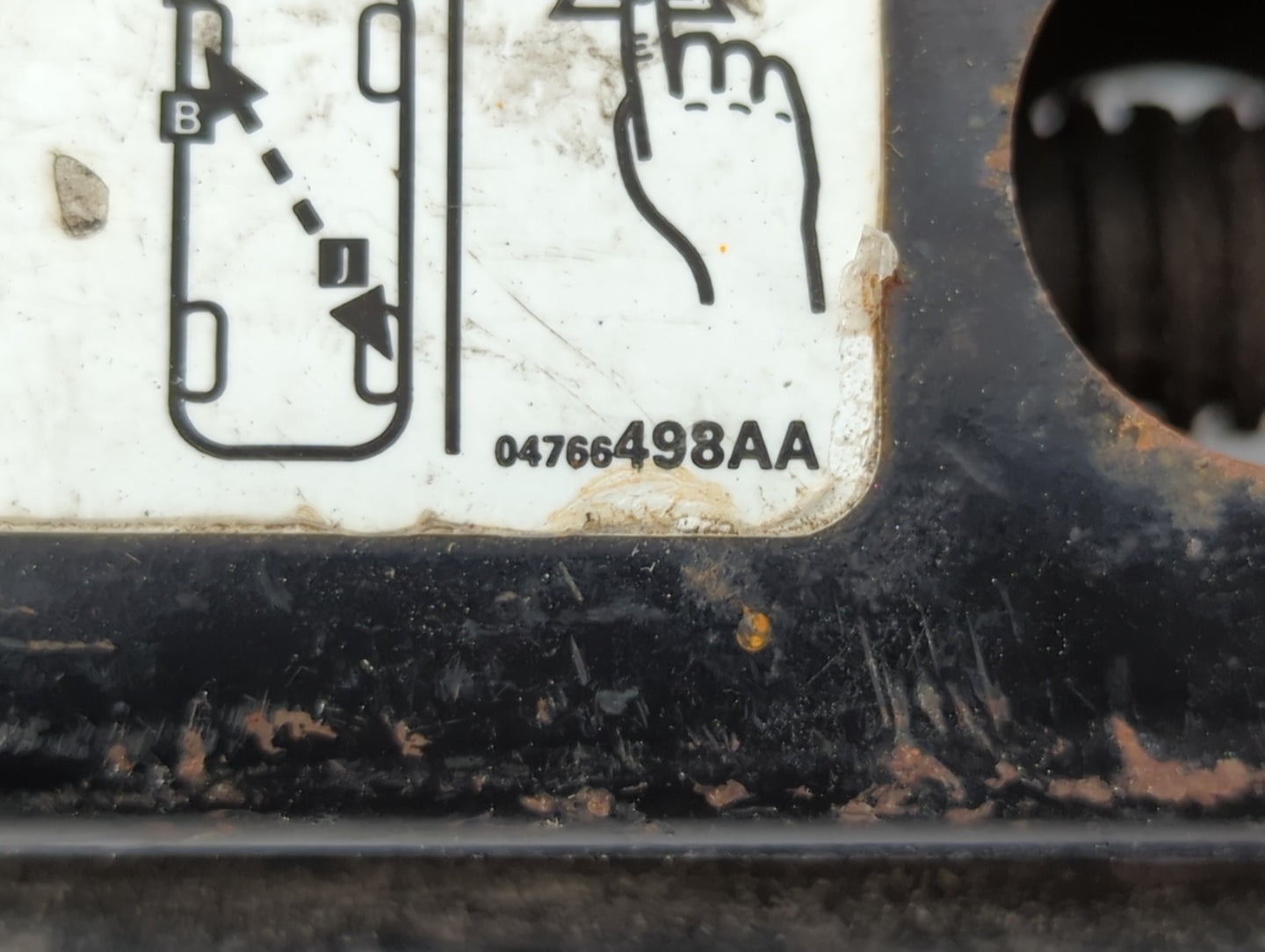 2015 Honda Civic Spare Scissor Car Jack 527424 - Oemusedautoparts1.com