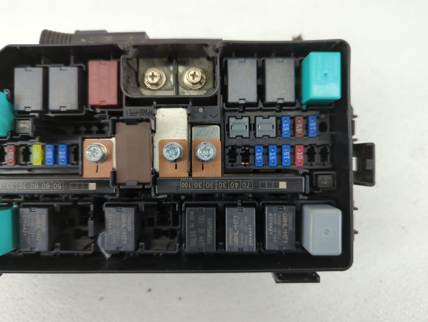 2012-2015 Honda Civic Fusebox Fuse Box Panel Relay Module P/N:TR0 A012 A0 Fits Fits 2012 2013 2014 2015 OEM Used Auto Parts 